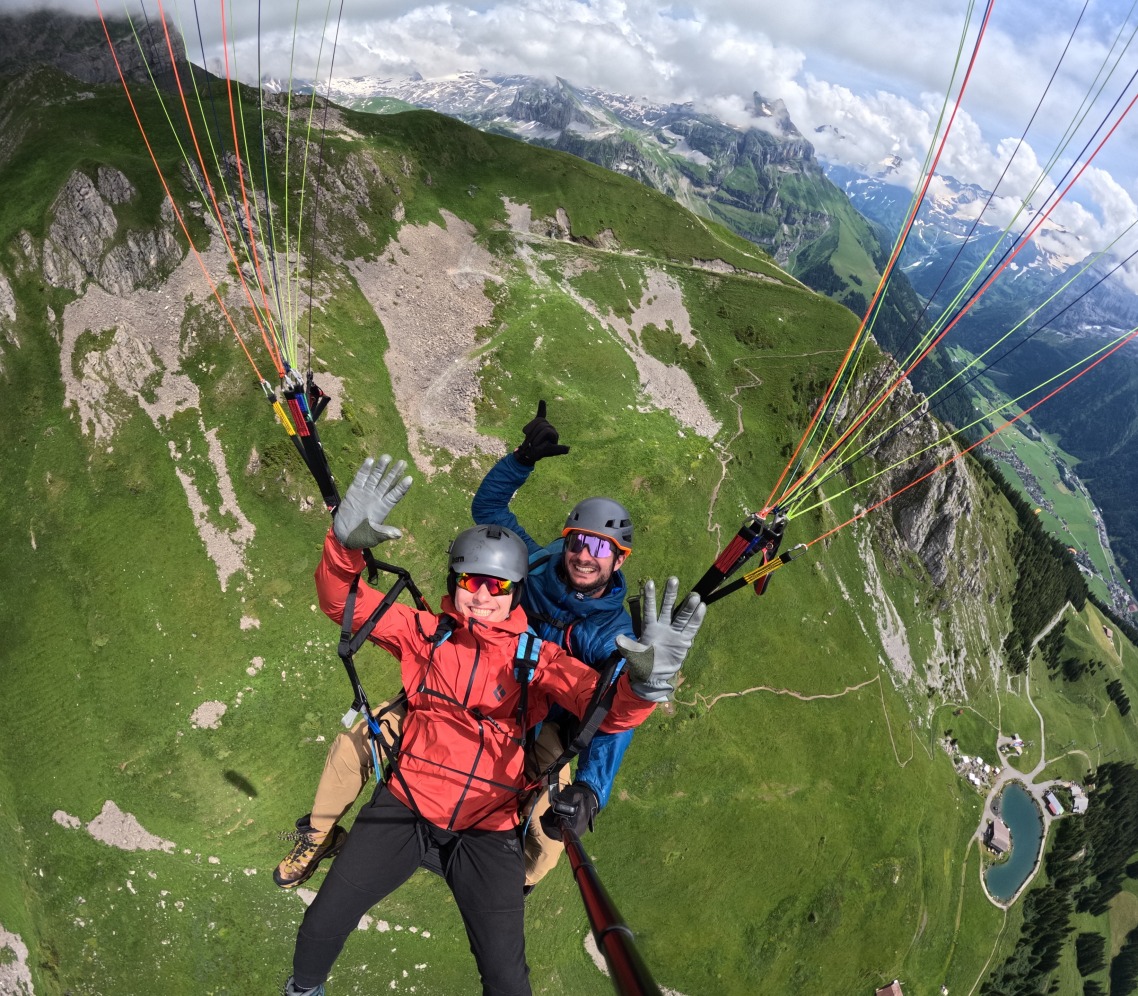 Sicherheit beim Paragliding Luzern am Pilatus | Noel Roje