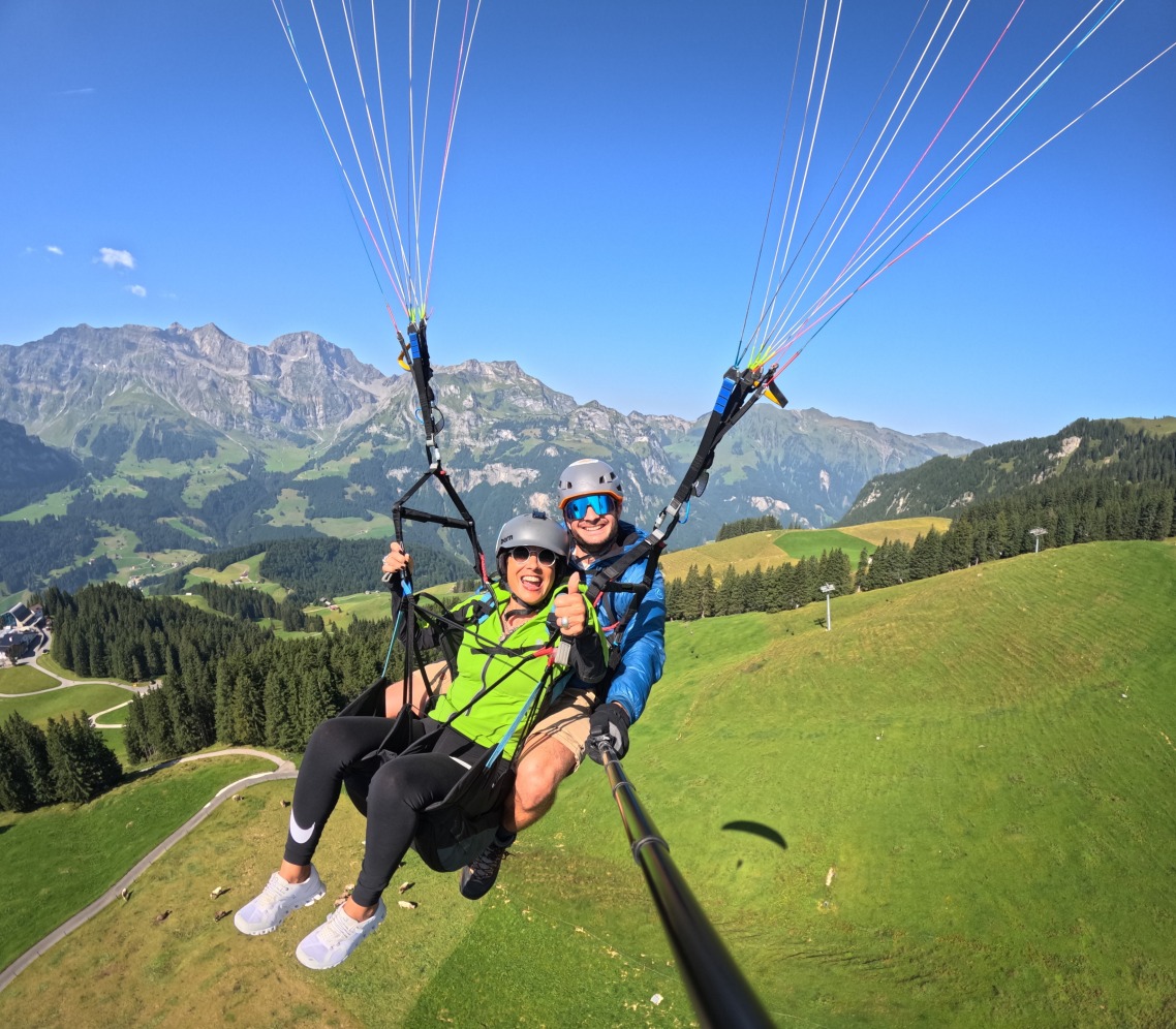 Sicherheit beim Paragliding Luzern am Pilatus | Noel Roje