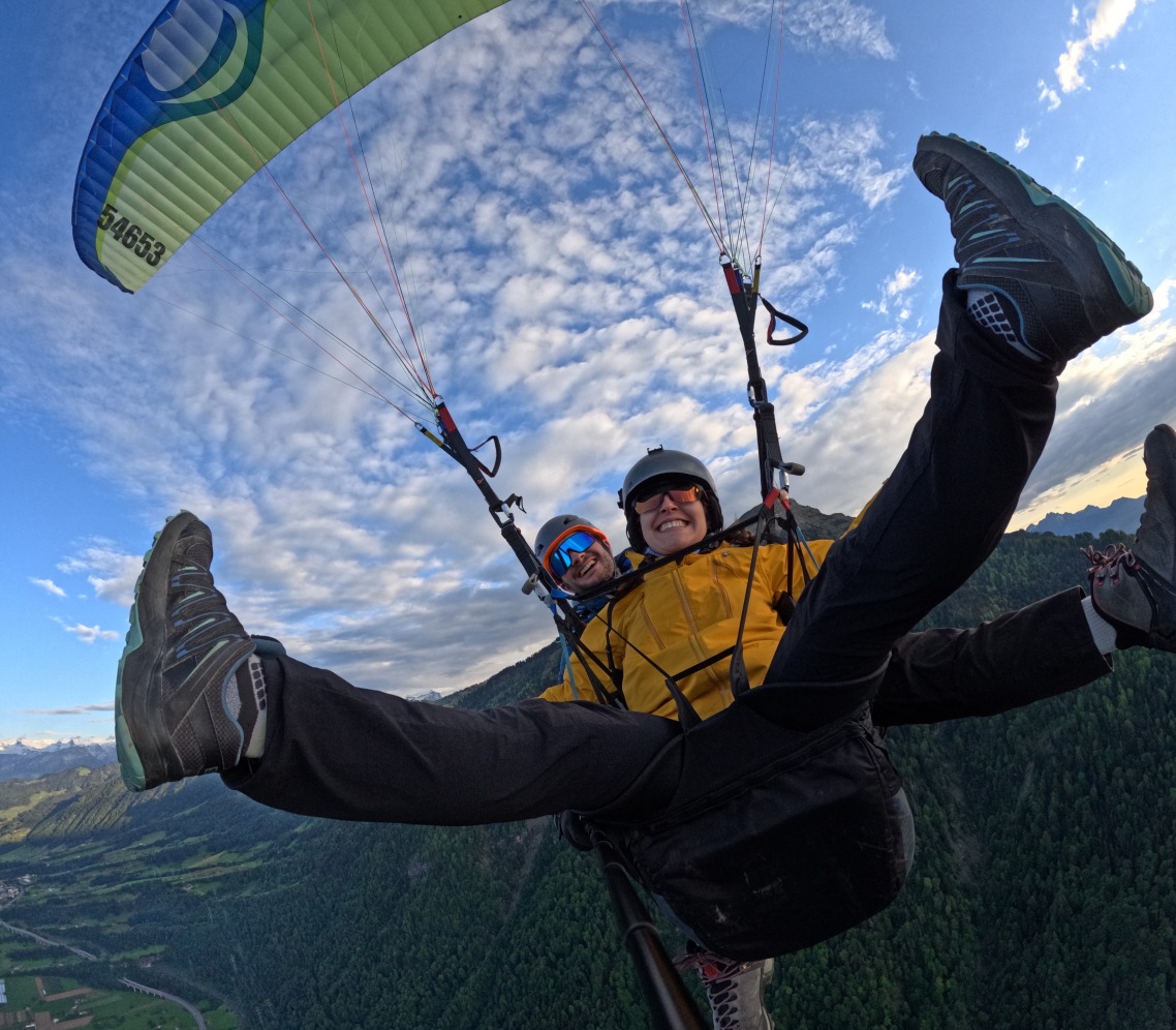 Sicherheit beim Paragliding Luzern am Pilatus | Noel Roje